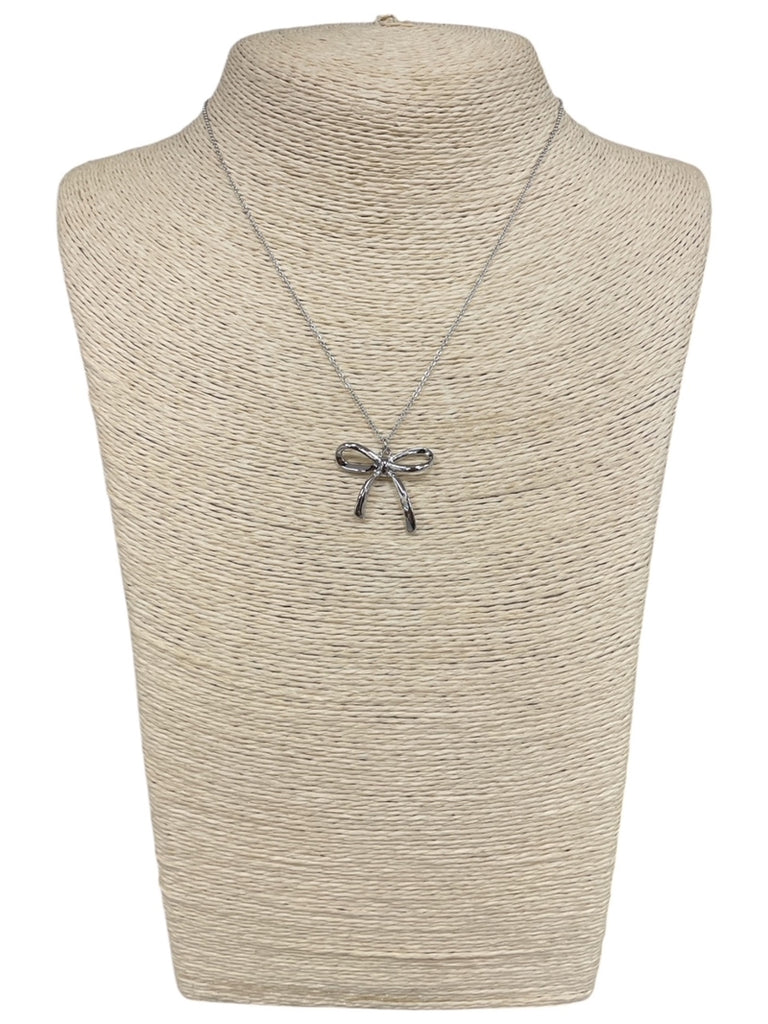 Small Bow Short Necklace
