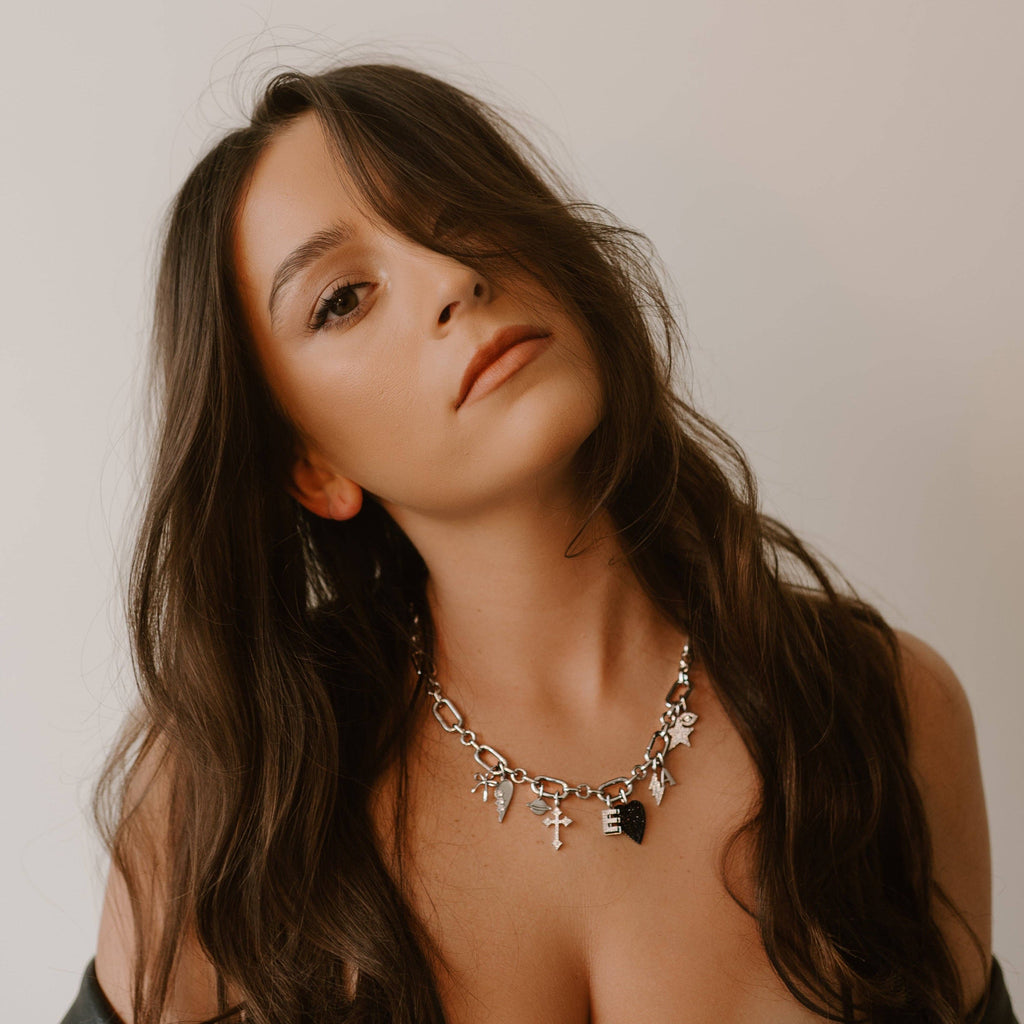 Collectors Charm Necklace: Gold