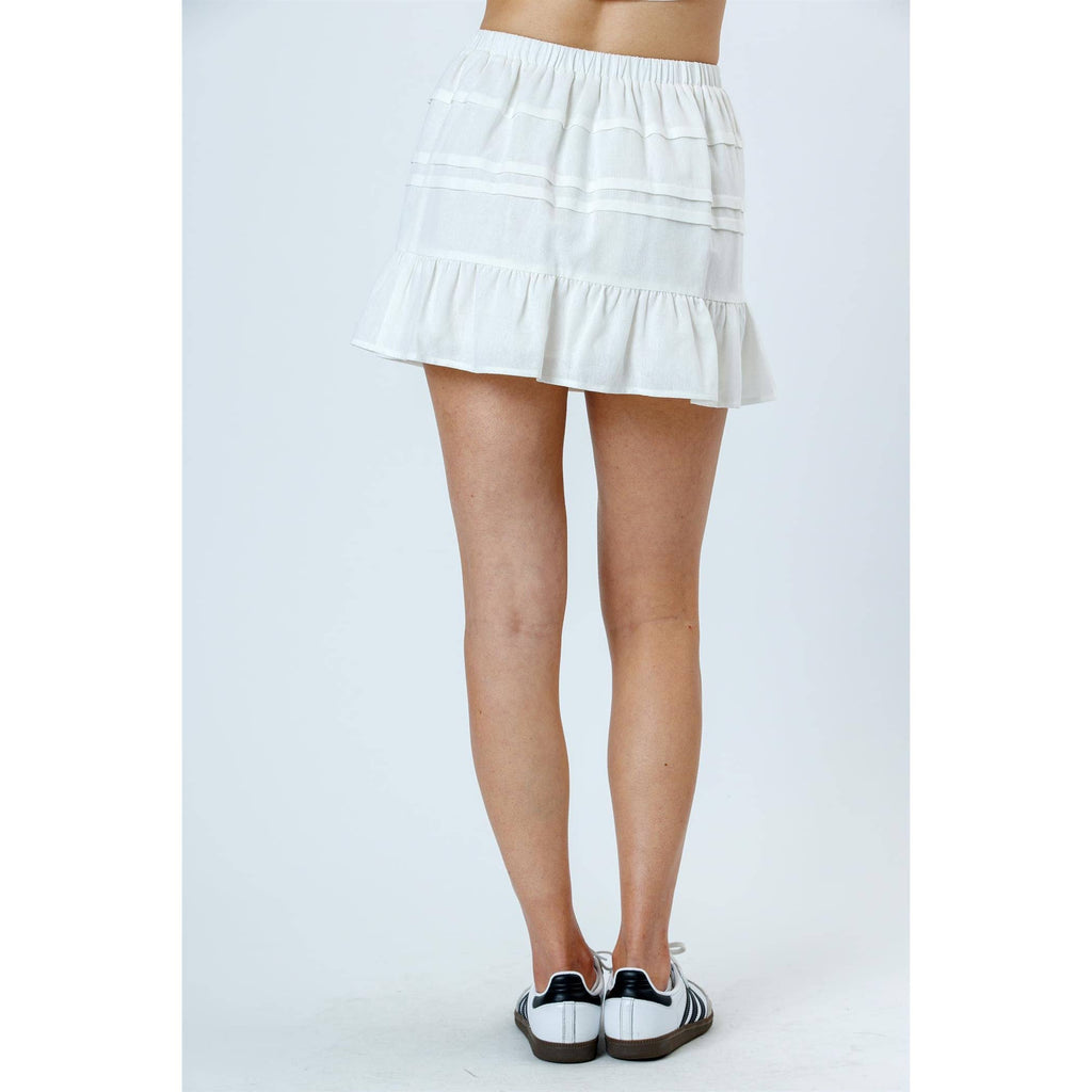 IVORY Skirt: L