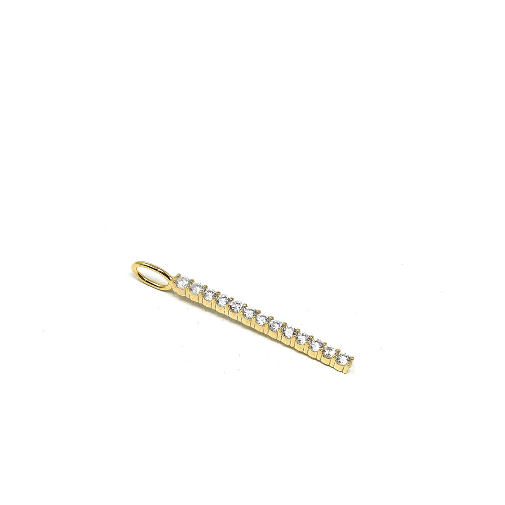 Bling Bar Charm: Gold