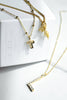 Standout Initial Charms: Gold / M