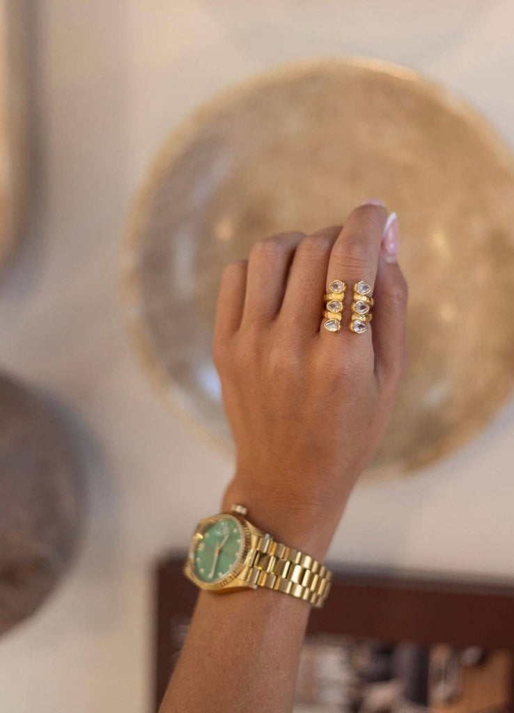 LIBBY RING: SILVER / 7.5