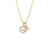 Standout Initial Charms: Gold / M