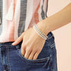 EverStretch Shorts with Cut Fringe: Dark Denim / S