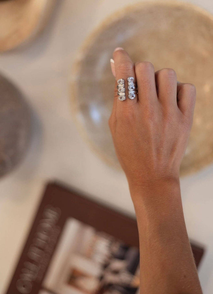 LIBBY RING: SILVER / 7.5