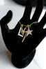 Standout Initial Charms: Gold / M