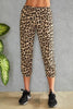 LEOPARD PRINT JOGGERS: Beige Leopard / S