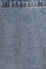 EMPIRE WAIST DENIM DRESS: DENIM / M