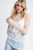Lace Long Sleeve Top