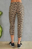 LEOPARD PRINT JOGGERS: Beige Leopard / XS
