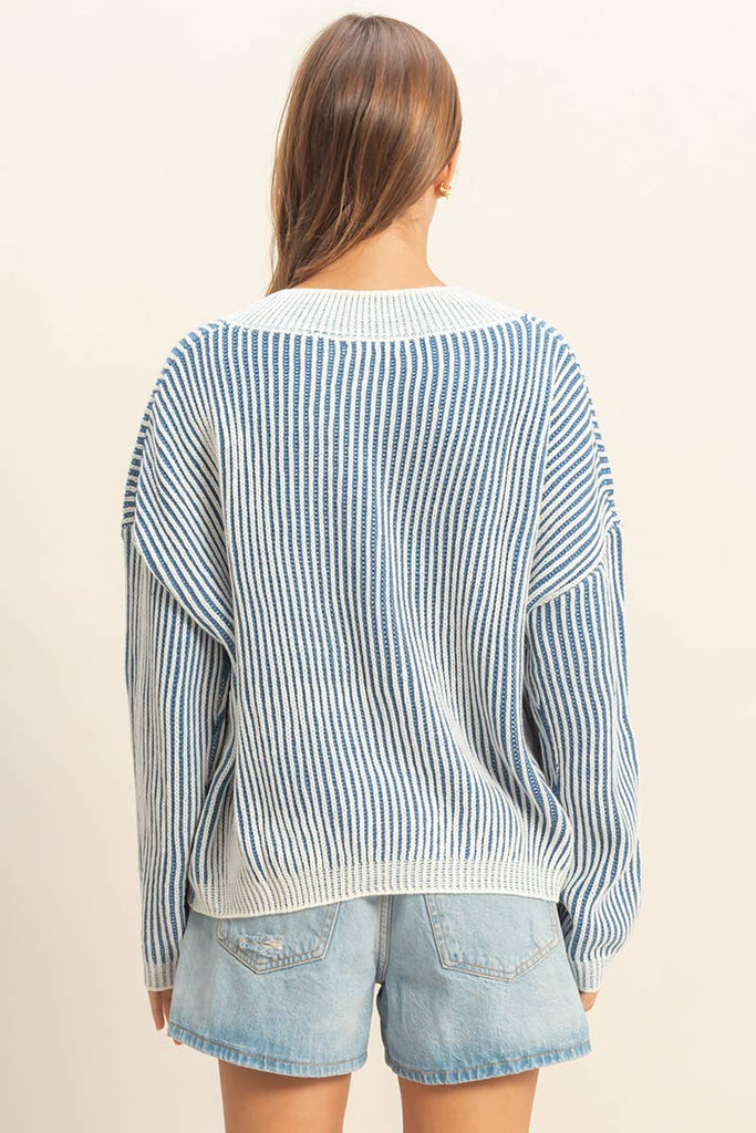 Striped Casual Sweater